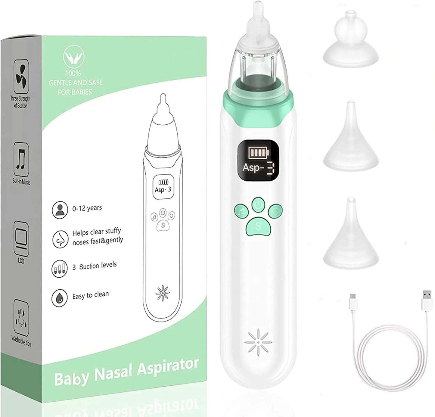 Electric Baby Nose Cleaner