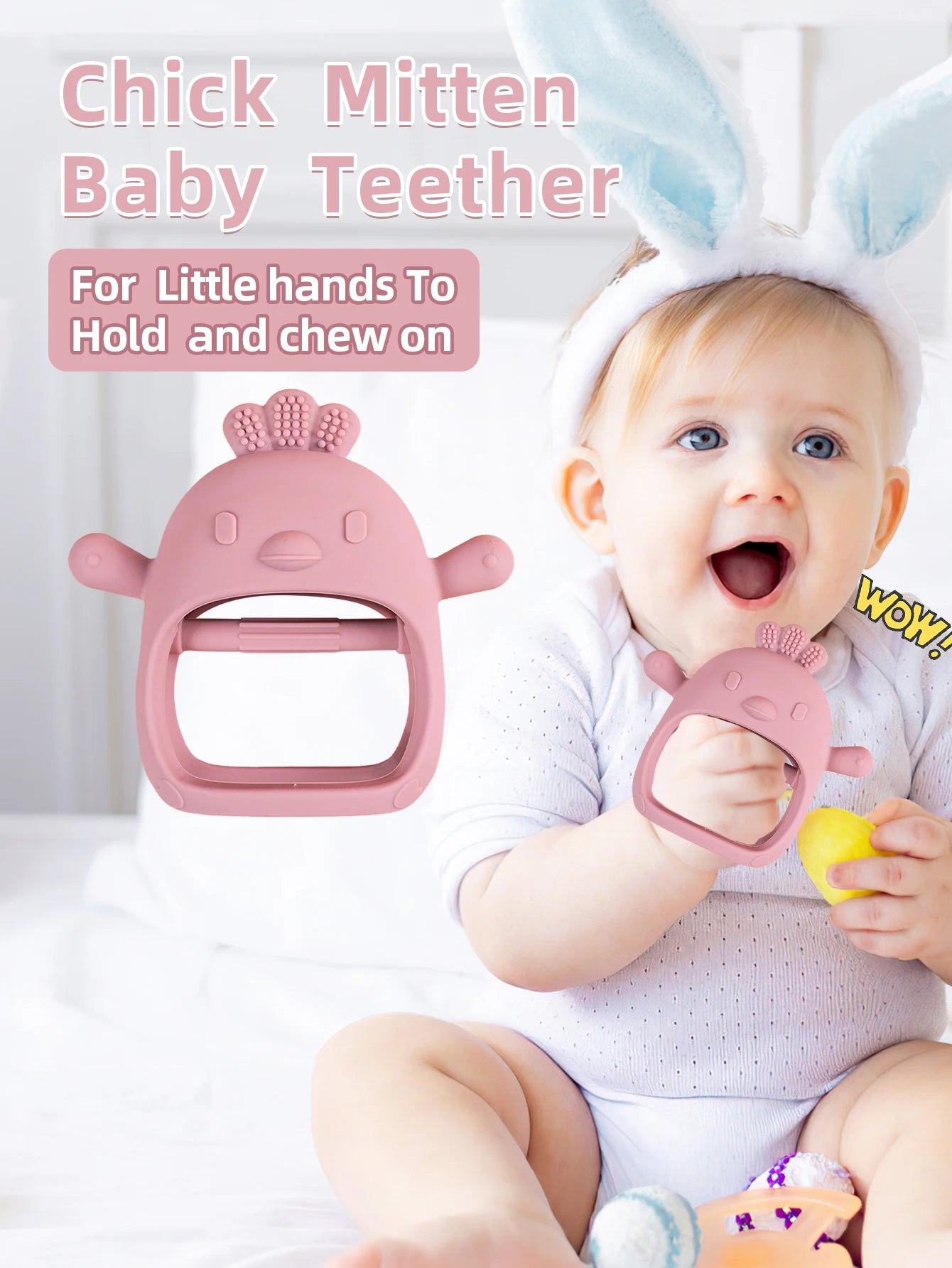 ChewyChick Baby Teething Mitt