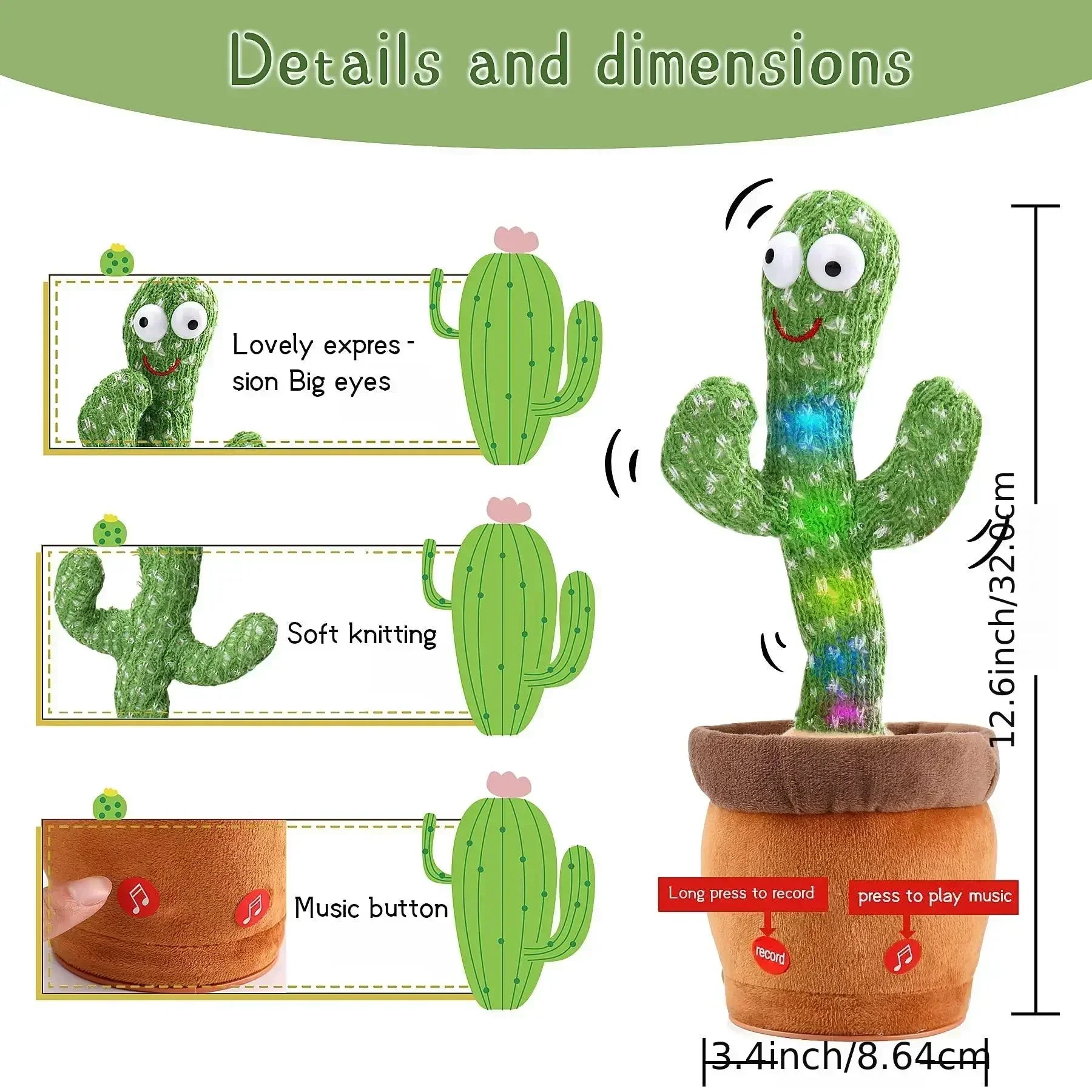 Talking Cactus Toy